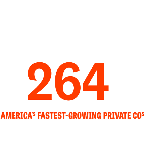 Inc 5000 America's Fastest Growing Private Company #264